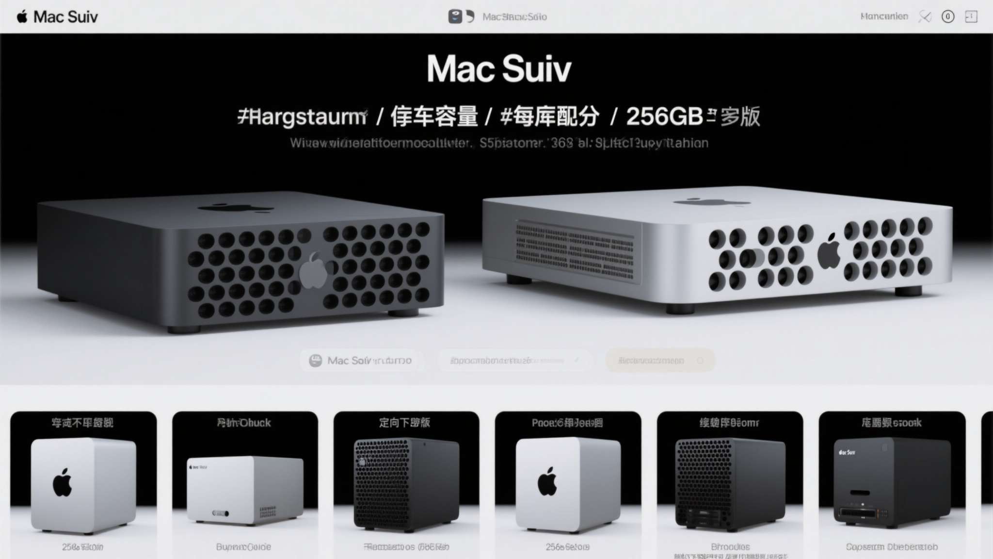 苹果下架搭载了M3 Ultra芯片的Mac Studio 256GB版本 值得注意的是,其他存储容量或内存配置的Mac Studio版本仍在正常销售,25